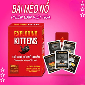 Trò Chơi Boardgames Mèo Nổ (Dành Cho Người Lớn) - Giao Màu Ngẫu Nhiên BỘ BOARDGAME