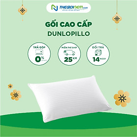 Mua Gối Gòn Dunlopillo cao cấp Kích thước: 74x48 cm