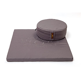 Mua Bộ gối ngồi thiền - Bồ đoàn và Tọa cụ vải kaki cao cấp Thiên Nhiên Tâm