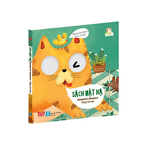 Sách Tương Tác - Sách mặt nạ - Domestic Animals - Động vật nuôi