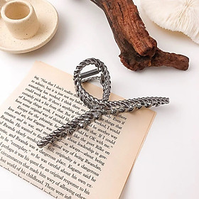 Kẹp Tóc Càng Cua Kim Loại Cỡ Lớn Phong Cách Hàn Quốc Thanh Lịch KT15