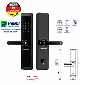 Mua Khóa từ KASSLER KL600 màu đen xuất xứ Malaysia