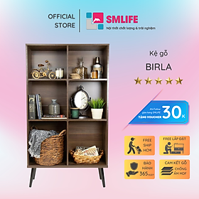 Mua Kệ sách bằng gỗ kiểu dáng nhỏ gọn SMLIFE Birla