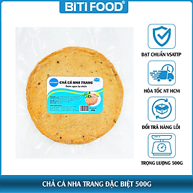 Chả cá Nha Trang Đặc Biệt 500g/ túi kiểm định ATVSTP, Chả Cá Chiên BiTi FOOD, Giao nhanh HCM