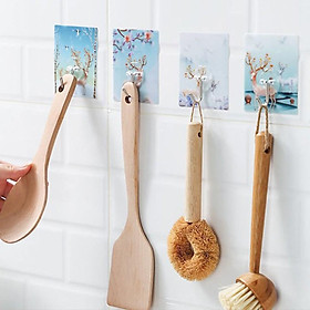 Mua Móc Dán Tường Siêu Dính Đa Năng In Hình 3D Độc Đáo Dễ Thương