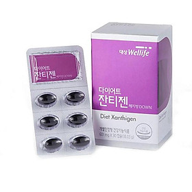 Viên uống hỗ trợ giảm cân Diet xanthigen Daesang Wellife