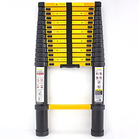 Thang nhôm rút gọn Sumika SKS440 - Chiều cao tối đa 4.4m, chiều cao rút gọn 0.92m, sơn tĩnh điện, chống trầy xước