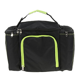 Folding Cooler Car Trunk Organizer Camping Insulated Bag Carry Lunch Box