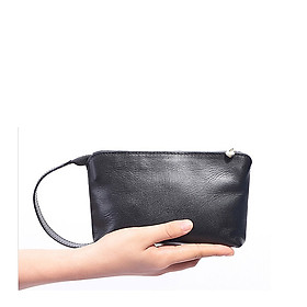 Ví nữ DA BÒ THẬT phong cách mới  - BEE GEE VNU1011 - Đen