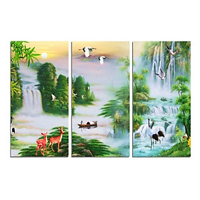 Mua Tranh Treo Tường Hiện Đại Phòng Khách - Sơn Dầu T3M---11185