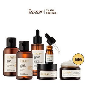 SPECIAL COMBO chăm sóc da mụn toàn diện Cocoon - tặng 1 thạch bí đao Cocoon 30ml