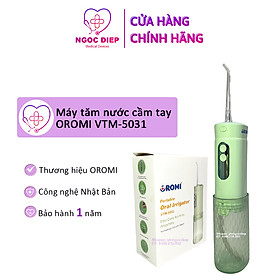 Máy tăm nước cầm tay OROMI VTM-5031 chống thấm nước IPX7