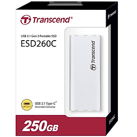 Ổ Cứng Di Động SSD Transcend ESD260C USB Type C - Hàng Chính Hãng