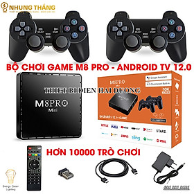 Mua Máy Chơi Game M8 Pro - Android 12.0 - Kết Nối Không Dây WIFI - HDMI TV 10000 Trò Chơi - Kèm Thẻ Nhớ 64gb - CÓ VIDEO