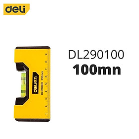 Thước Thủy Deli Cao Cấp Chính Hãng - Chất Liệu Hợp Kim Nhôm Siêu Bền, Chính Xác Tuyệt Đối, Tiện Dụng DL290230 EDL290400