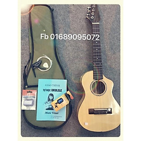 Mua Đàn Ukulele gỗ thông cao cấp ( kèm full phụ kiện )