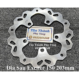 Đĩa RCB Exciter 150 trước:245mm, Sau:203mm