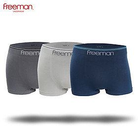 Combo 3 Quần Lót Boxer Nam Freeman 6512-CB3-XL (Size XL)