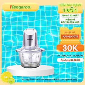 Mua Máy xay thịt cối thủy tinh Kangaroo KG12TI (400W) - Hàng chính hãng