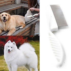 Lược tuốt ve rận bọ chét ve ghẻ cho thú cưng – Genyo comb 017 ( một cái, giao màu ngẫu nhiên )