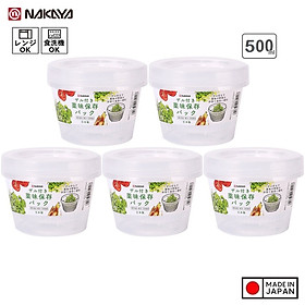 Mua Bộ hộp đựng thực phẩm có giá lót NAKAYA W/S 500ml - Hàng nội địa Nhật Bản (#Made in Japan) |K340