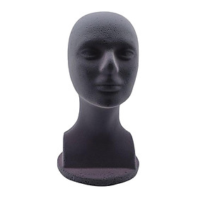 Male Mannequin Head Multifunctional Glasses Display Stand for Photograph Props Barbershop