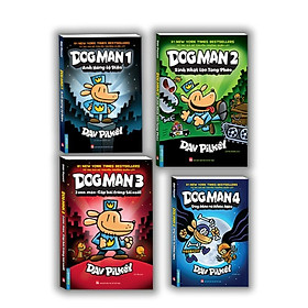 Sách - Combo DOG MAN (trọn bộ 4 tập)