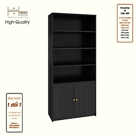 [Happy Home Furniture] NERIS, Kệ lưu trữ 6 tầng 2 cửa mở, 80cm x 36cm x 180cm ( DxRxC), TCM_148