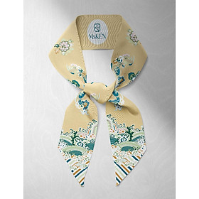 Khăn lụa tơ tằm Twilly thiết kế Nguyện