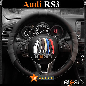 Bọc vô lăng da PU dành cho xe Audi RS3 cao cấp SPAR - OTOALO