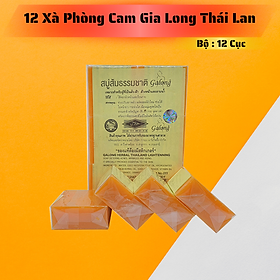 Mua combo 12 bánh xà phòng cam nghệ gia long thái lan