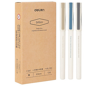 Bút Bi Deli 0.5mm DL-A263 (12 Cây / Hộp)