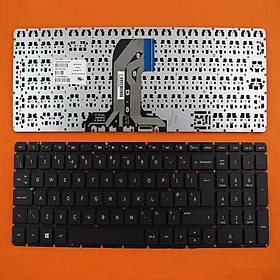 For HP Notebook 15-AF 15Q-AJ Laptop Standard English Layout Keyboard Black
