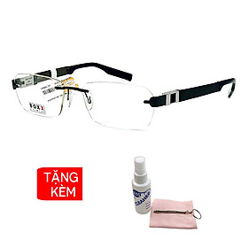 Gọng kính, mắt kính chính hãng Boxx BMX918R F90 - Tặng 1 khăn và nước lau kính - khăn màu ngẫu nhiên