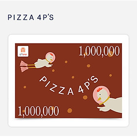 Giftpop - Phiếu Quà Tặng Pizza 4P's 1000K