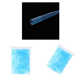 1000Pieces 1ml Lab Liquid Pipette Tips For DragonMed PP Material