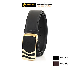 Thắt lưng khóa gài EMO | MNB35-07V | Anh Tho Leather