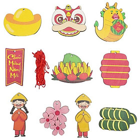 Mua Bộ 10 Dây Treo Trang Trí Tết - Bách Mộc - Chủ Đề Chúc Mừng