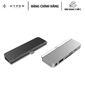 Mua CỔNG CHUYỂN CHUYÊN DỤNG HYPERDRIVE 6 IN 1 HDMI 4K/60HZ USB-C HUB FOR IPAD PRO 2018/2020 & MACBOOK/LAPTOP/SMARTPHONE - Hàng Chính Hãng