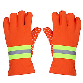 DA-075 Heat Resistant Gloves Firefighter Fire Gloves Anti-static Insulated