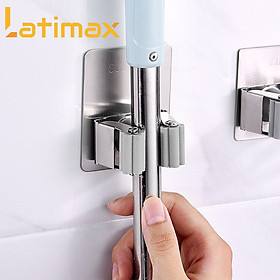 Mua Giá Treo Tường - Móc Treo Cây Lau Nhà  Treo Chổi Inox 304 Dán Tường Cao Cấp