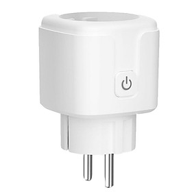 Home Mini Smart Wifi Plug Socket Switch EU Plug Compatible with Amazon Alexa