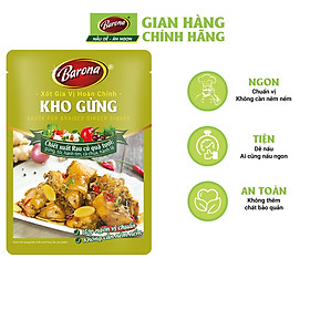 Xốt Gia Vị Hoàn Chỉnh Barona - Kho Gừng 80g
