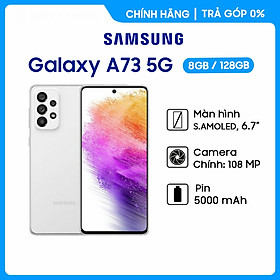 Mua Điện Thoại Samsung Galaxy A73 (8GB/128GB) - Hàng Chính Hãng  Mới 100%  Nguyên Seal | Bảo hành 12 tháng GZ38 - Màn Hình 6.7 inches