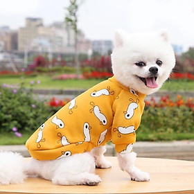 Áo cho chó mèo mẫu áo nỉ mùa đông xinh xắn-familypetshop.vn