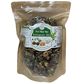 TRÀ THẢO MỘC - KETOGENIC DIET (Túi 500g) BA TRE - Sự kết hợp hoàn hoả của Gạo lứt huyết rồng, đậu đen xanh lòng, táo đỏ, kỷ tử, lá dứa, hoa lài - giúp thanh lọc cơ thể, hỗ trợ giảm căng thẳng, chống cao huyết áp, mỡ máu