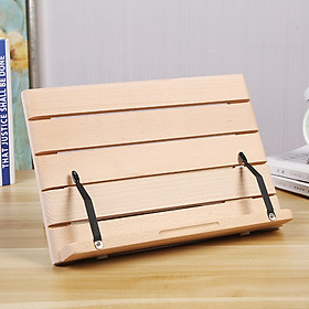 Giá Đỡ Sách Đứng Bằng Gỗ Elm