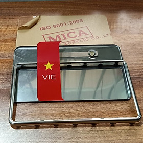 khung trang trí xe máy viền titan tặng kèm lá cờ bằng mica (tự lắp tại nhà đơn giản)