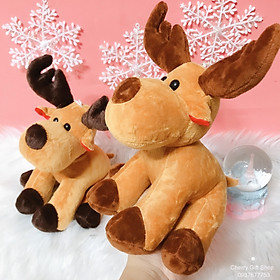 Mua Gấu Bông Tuần Lộc 25cm Ảnh Shop Chụp - Qùa Noel Cho Bé