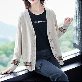 Áo Cardigan Nữ Họa Tiết Xinh Thời Trang Korea Haint Boutique Ak36